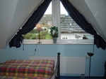 Schlafraum mit Doppelbett