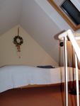 Schlafraum mit Doppelbett